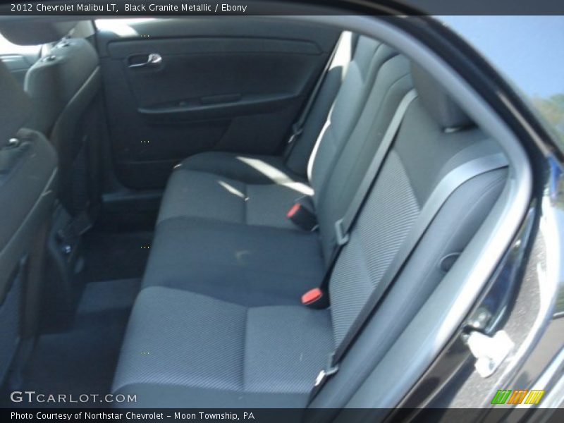 Black Granite Metallic / Ebony 2012 Chevrolet Malibu LT