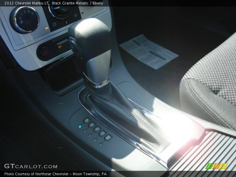 Black Granite Metallic / Ebony 2012 Chevrolet Malibu LT