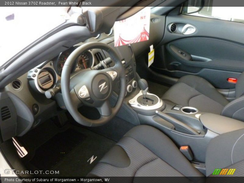  2012 370Z Roadster Black Interior