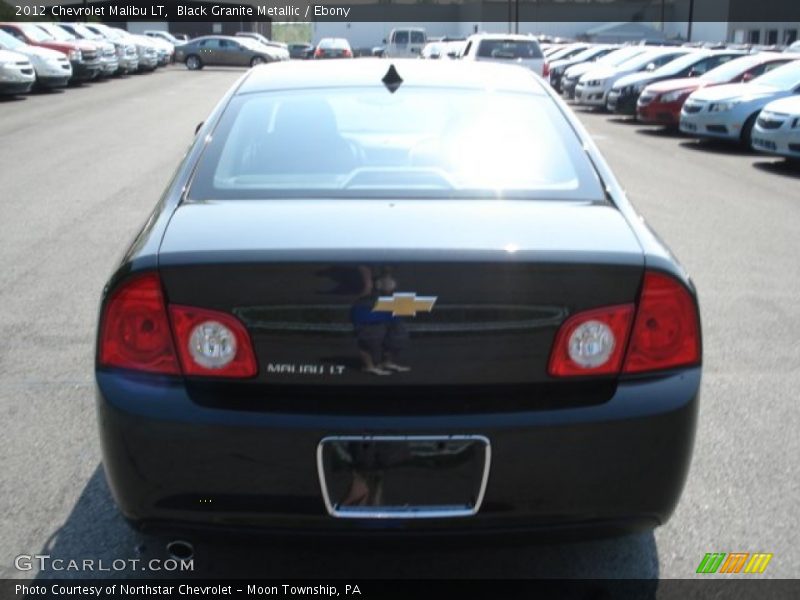 Black Granite Metallic / Ebony 2012 Chevrolet Malibu LT