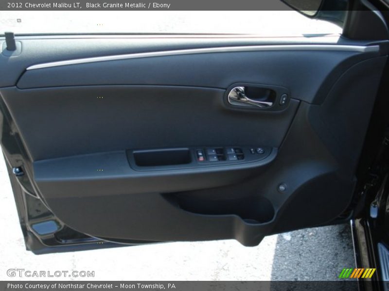 Black Granite Metallic / Ebony 2012 Chevrolet Malibu LT