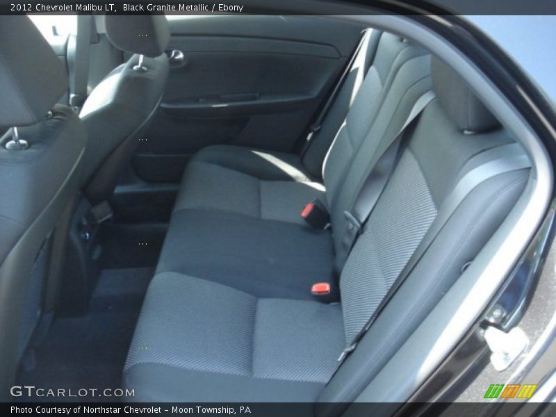 Black Granite Metallic / Ebony 2012 Chevrolet Malibu LT