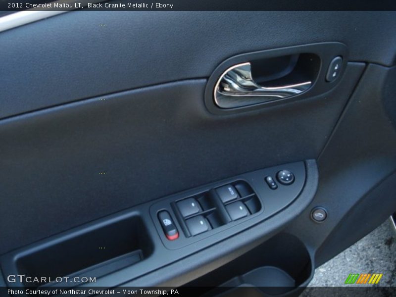 Black Granite Metallic / Ebony 2012 Chevrolet Malibu LT