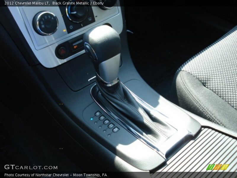 Black Granite Metallic / Ebony 2012 Chevrolet Malibu LT