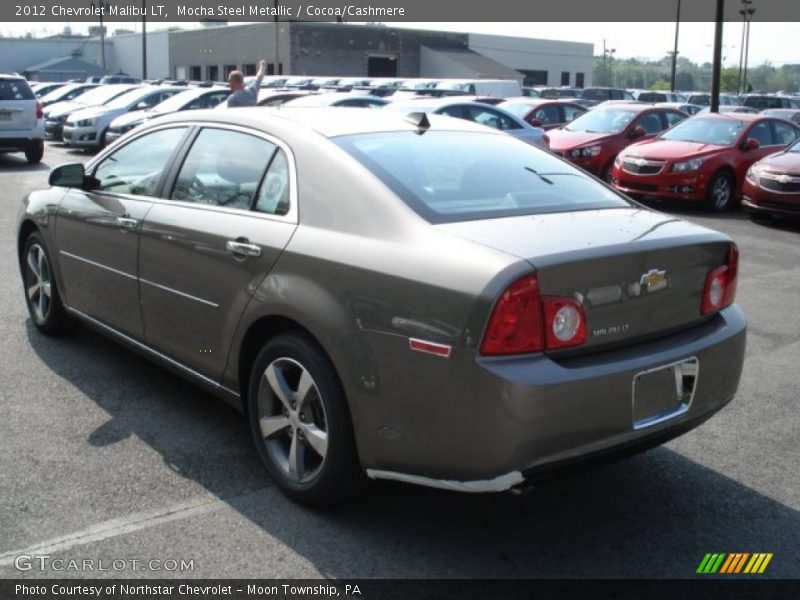 Mocha Steel Metallic / Cocoa/Cashmere 2012 Chevrolet Malibu LT