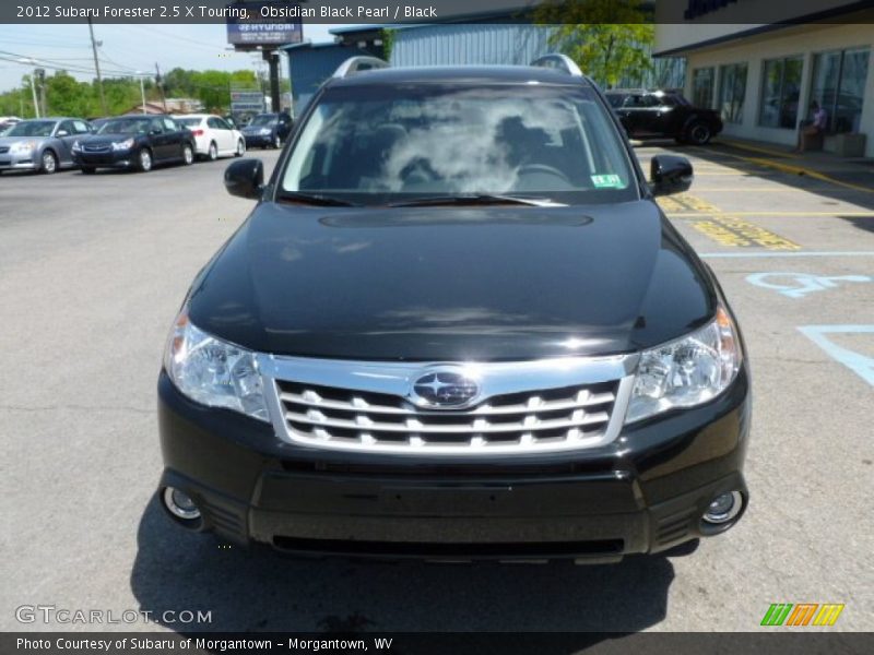 Obsidian Black Pearl / Black 2012 Subaru Forester 2.5 X Touring