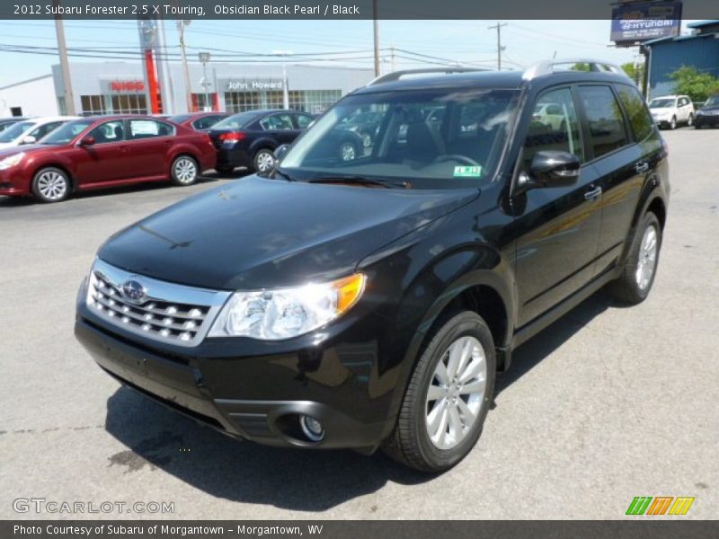 Obsidian Black Pearl / Black 2012 Subaru Forester 2.5 X Touring