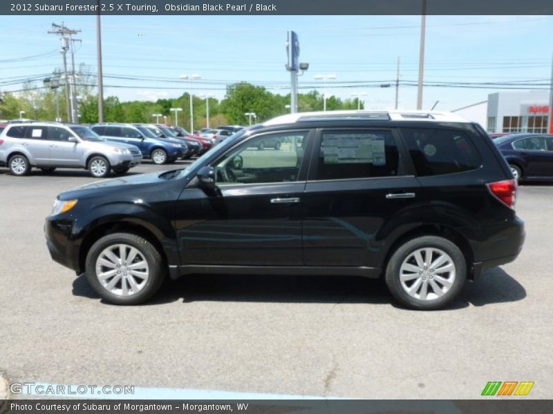 Obsidian Black Pearl / Black 2012 Subaru Forester 2.5 X Touring