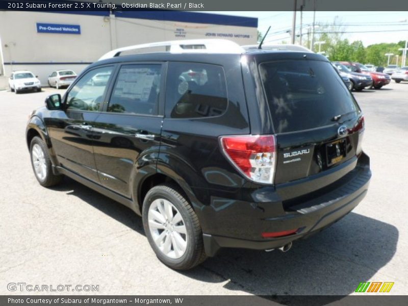 Obsidian Black Pearl / Black 2012 Subaru Forester 2.5 X Touring