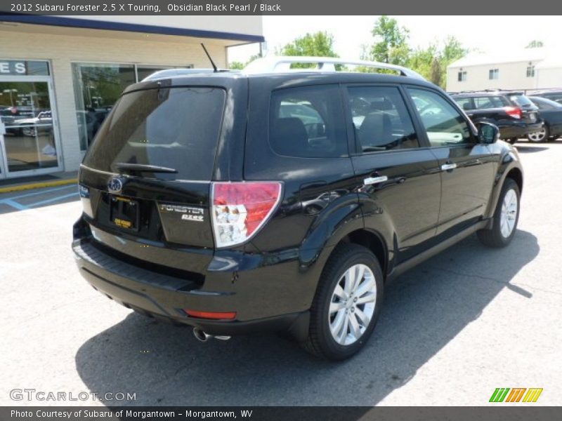 Obsidian Black Pearl / Black 2012 Subaru Forester 2.5 X Touring