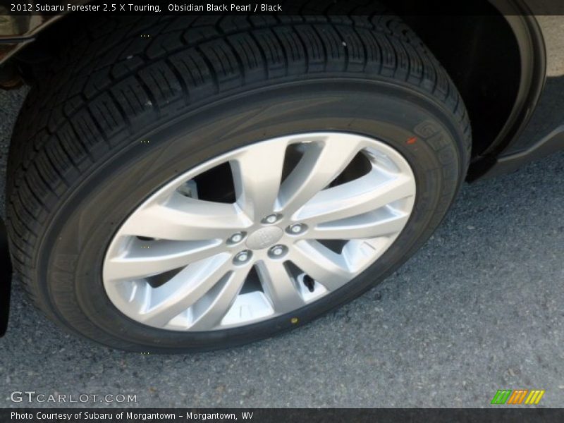 Obsidian Black Pearl / Black 2012 Subaru Forester 2.5 X Touring