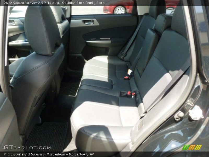 Obsidian Black Pearl / Black 2012 Subaru Forester 2.5 X Touring