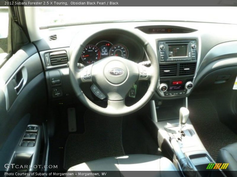 Obsidian Black Pearl / Black 2012 Subaru Forester 2.5 X Touring