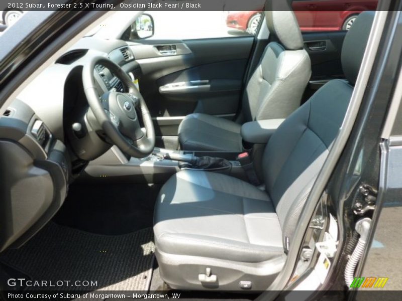 Obsidian Black Pearl / Black 2012 Subaru Forester 2.5 X Touring