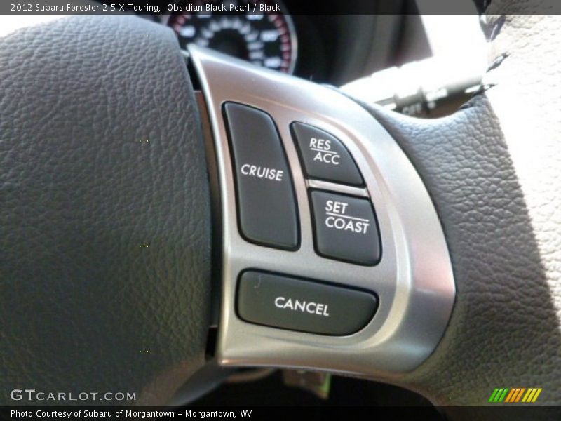 Obsidian Black Pearl / Black 2012 Subaru Forester 2.5 X Touring