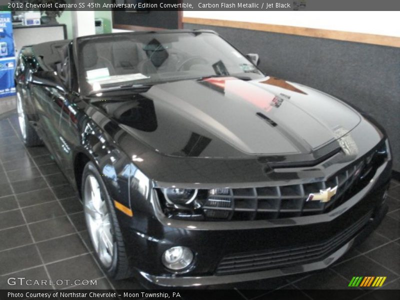 Carbon Flash Metallic / Jet Black 2012 Chevrolet Camaro SS 45th Anniversary Edition Convertible