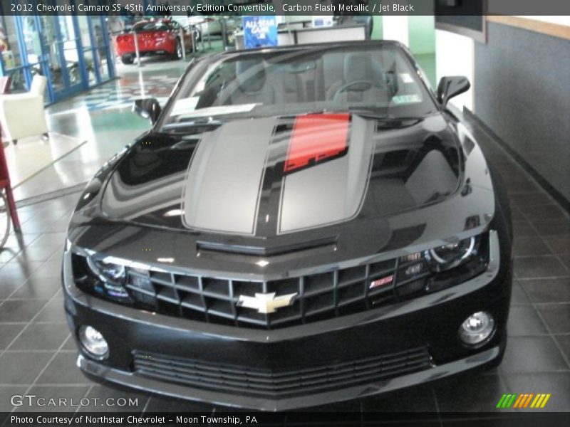 Carbon Flash Metallic / Jet Black 2012 Chevrolet Camaro SS 45th Anniversary Edition Convertible