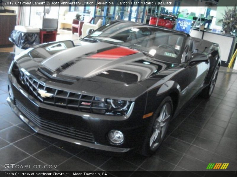 Carbon Flash Metallic / Jet Black 2012 Chevrolet Camaro SS 45th Anniversary Edition Convertible