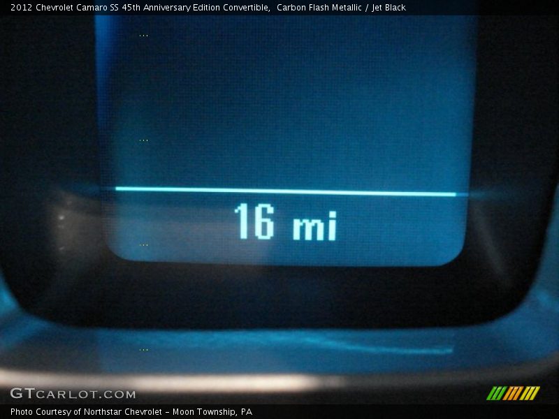 Carbon Flash Metallic / Jet Black 2012 Chevrolet Camaro SS 45th Anniversary Edition Convertible