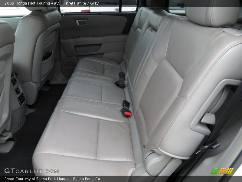 Taffeta White / Gray 2009 Honda Pilot Touring 4WD