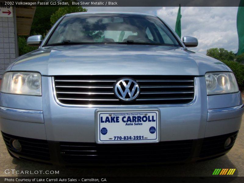Blue Silver Metallic / Black 2002 Volkswagen Passat GLS Sedan