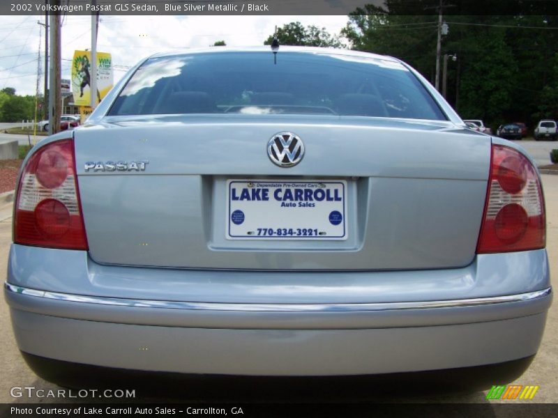 Blue Silver Metallic / Black 2002 Volkswagen Passat GLS Sedan