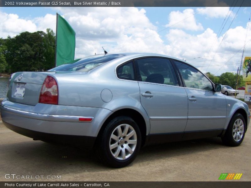Blue Silver Metallic / Black 2002 Volkswagen Passat GLS Sedan