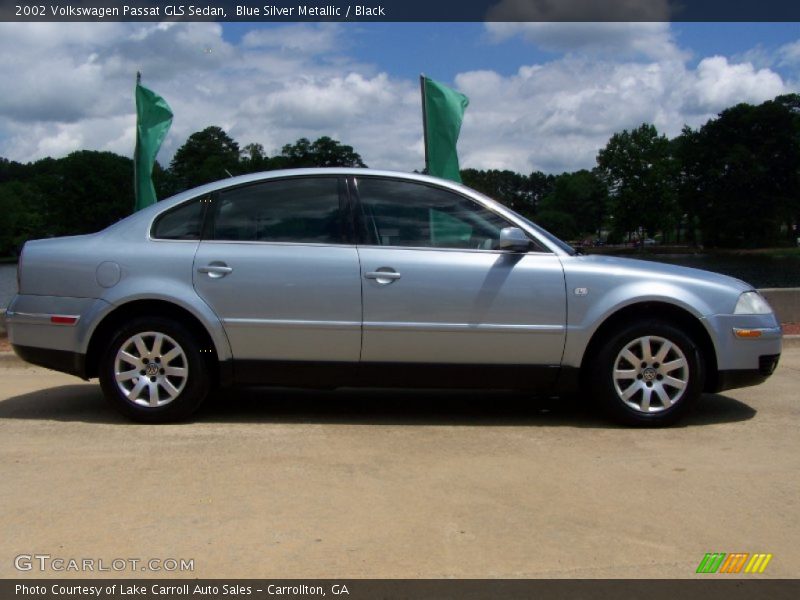 Blue Silver Metallic / Black 2002 Volkswagen Passat GLS Sedan