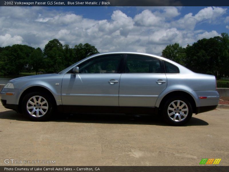 Blue Silver Metallic / Black 2002 Volkswagen Passat GLS Sedan