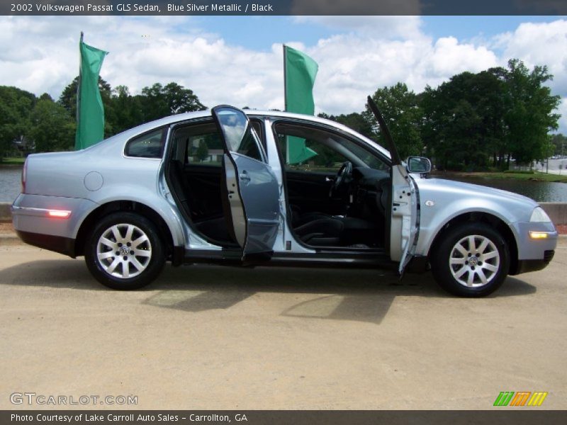 Blue Silver Metallic / Black 2002 Volkswagen Passat GLS Sedan
