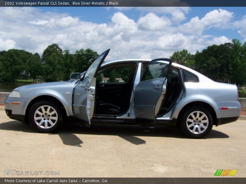Blue Silver Metallic / Black 2002 Volkswagen Passat GLS Sedan