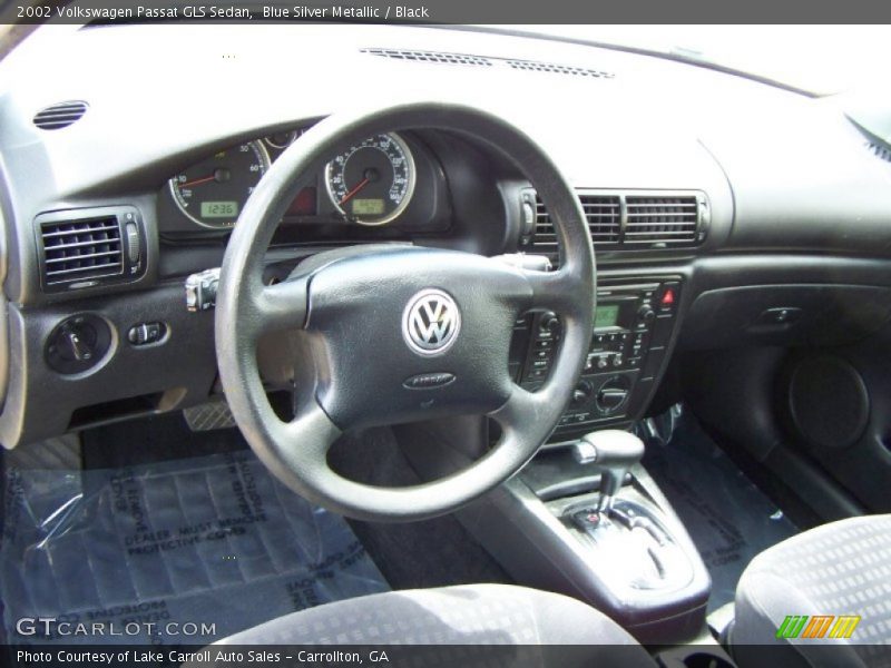 Blue Silver Metallic / Black 2002 Volkswagen Passat GLS Sedan