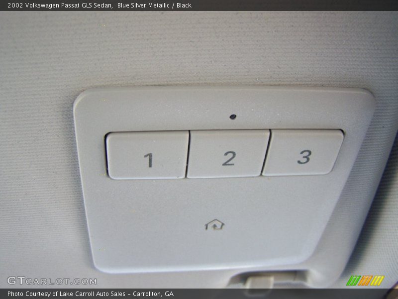 Blue Silver Metallic / Black 2002 Volkswagen Passat GLS Sedan