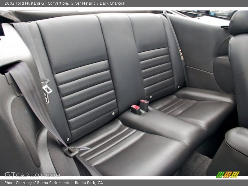 Rear Seat of 2003 Mustang GT Convertible