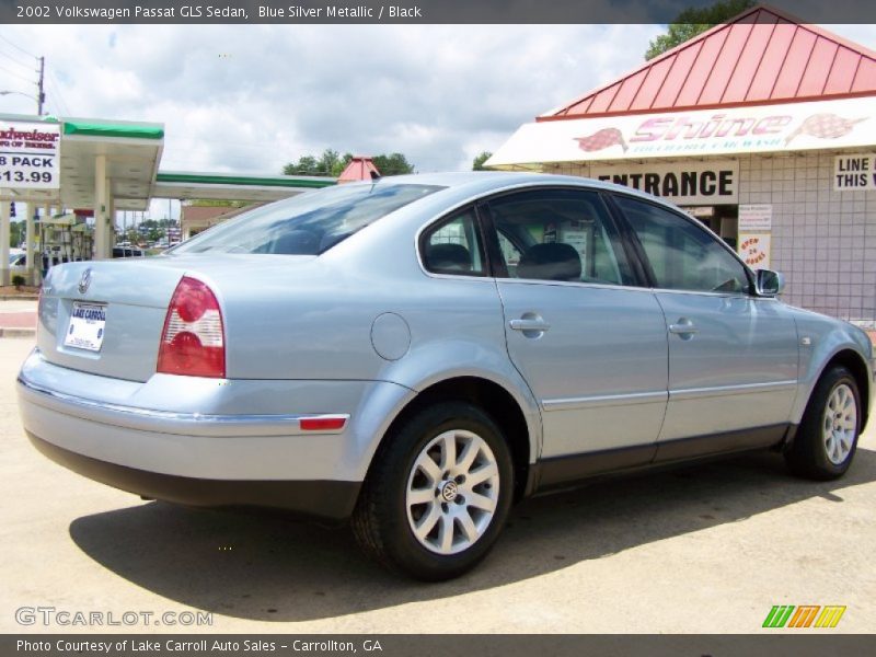 Blue Silver Metallic / Black 2002 Volkswagen Passat GLS Sedan