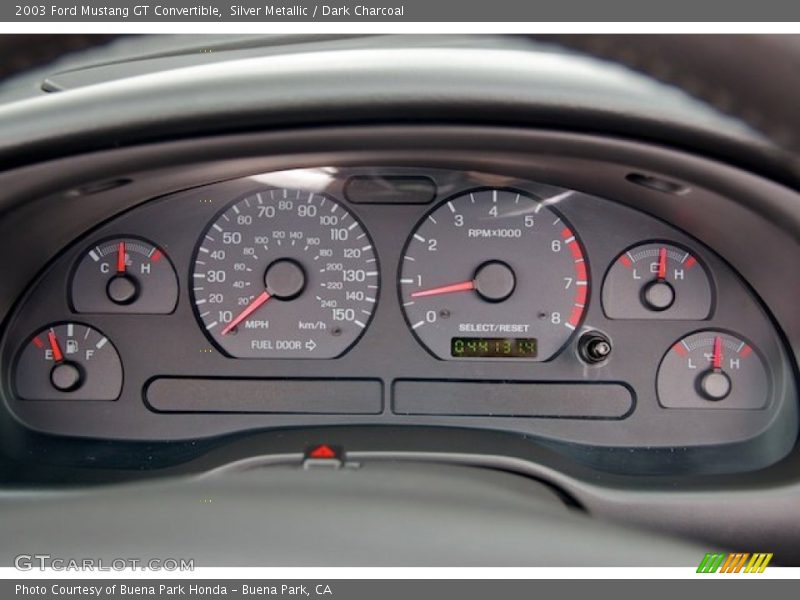 2003 Mustang GT Convertible GT Convertible Gauges