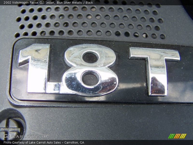 Blue Silver Metallic / Black 2002 Volkswagen Passat GLS Sedan