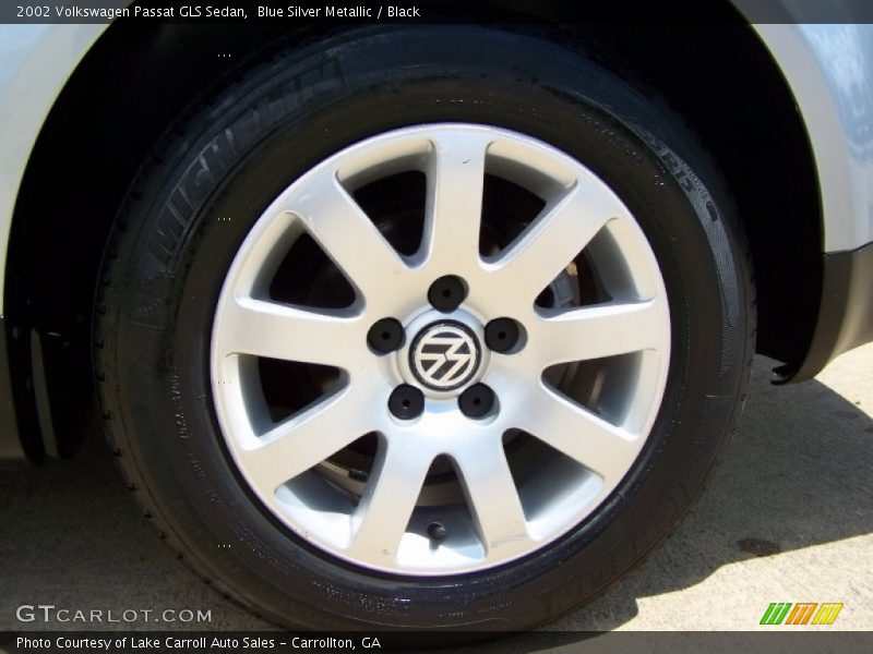 Blue Silver Metallic / Black 2002 Volkswagen Passat GLS Sedan