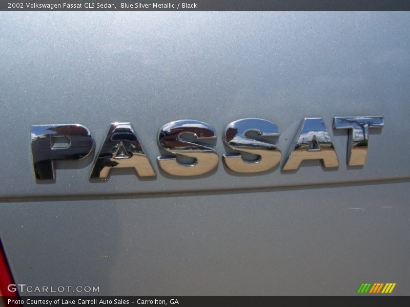 Blue Silver Metallic / Black 2002 Volkswagen Passat GLS Sedan