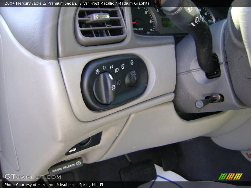 Silver Frost Metallic / Medium Graphite 2004 Mercury Sable LS Premium Sedan