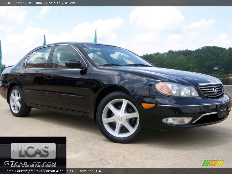 Black Obsidian / Willow 2003 Infiniti I 35