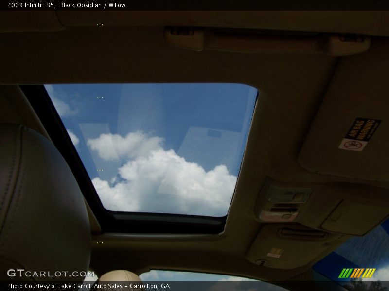 Black Obsidian / Willow 2003 Infiniti I 35