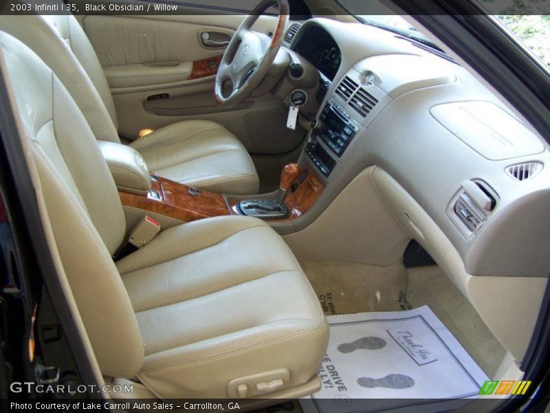 Black Obsidian / Willow 2003 Infiniti I 35