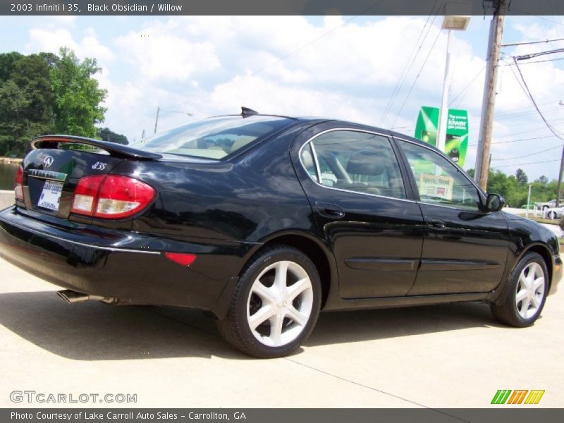 Black Obsidian / Willow 2003 Infiniti I 35