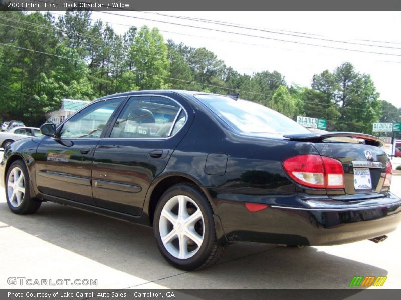 Black Obsidian / Willow 2003 Infiniti I 35