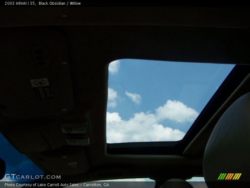 Black Obsidian / Willow 2003 Infiniti I 35