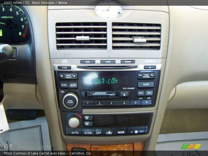 Black Obsidian / Willow 2003 Infiniti I 35