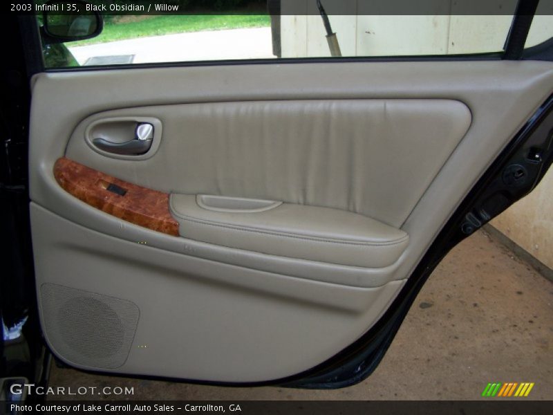 Black Obsidian / Willow 2003 Infiniti I 35