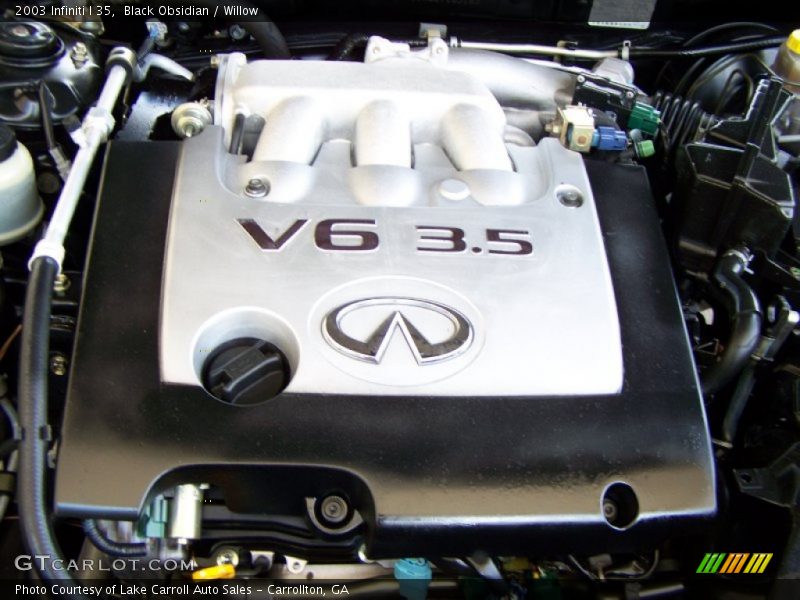Black Obsidian / Willow 2003 Infiniti I 35