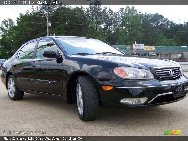 Black Obsidian / Willow 2003 Infiniti I 35